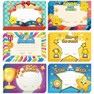 Imagem de Certificados de prêmio Recognition Rewards, 60 unidades de volta às au