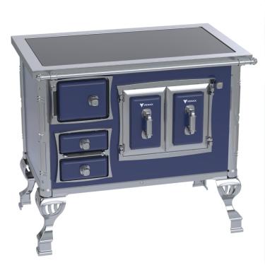 Imagem de Fogao a Lenha Venax GII n 1 Sec XVIII Premium Azul SD