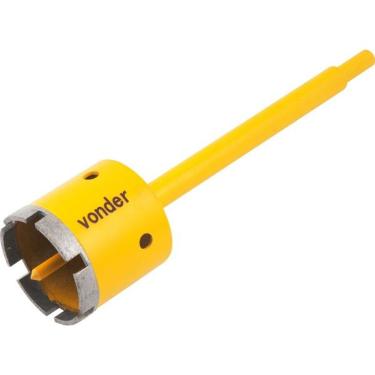 Imagem de Serra Copo Diamantada 60mm Com Haste E Pino Guia - Vonder