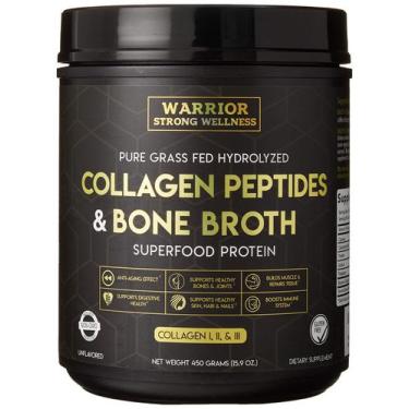 Imagem de Peptídeos de colágeno Bone Broth Powder Warrior Strong Wellness