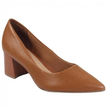 Imagem de Bottero, Sapato Fem Bottero Scarpin Couro Caramelo 354901-141 Tamanho:36;Cor:Marrom