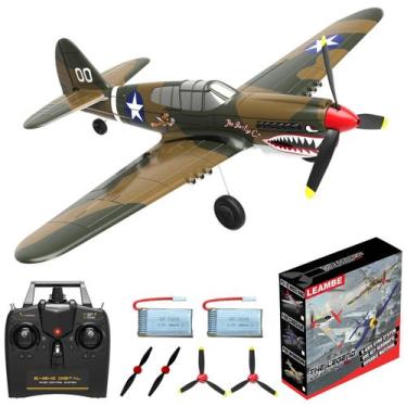 Imagem de Avião RC LEAMBE P-40 Warhawk 4CH com estabilização Xpilot