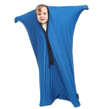 Imagem de Meia corporal sensorial Hugsmiling Kids Small Classic Blue
