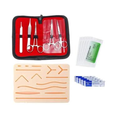 Imagem de Kit De Prática De Sutura Para Estudantes De Medicina, Conjunto De Trei