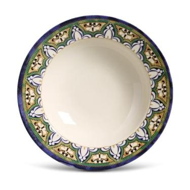 Imagem de Prato Fundo Mônaco Indian 22cm Porto Brasil