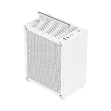 Imagem de Gabinete Mini ITX 7L Com Painel Lateral De Malha Acrílica, Alça Portát