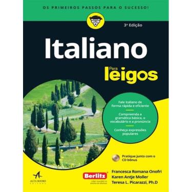 Imagem de Italiano Para Leigos Com Cd - 3ª Ed