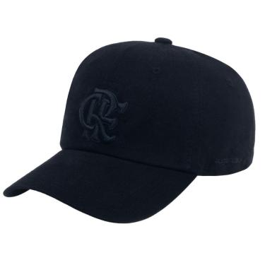 Imagem de Boné Flamengo Supercap Homenagem Zico Masculino Preto-Unissex