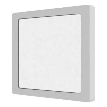 Imagem de 2X Plafon Painel Sobrepor Led 20X20 Branco Quente 18W