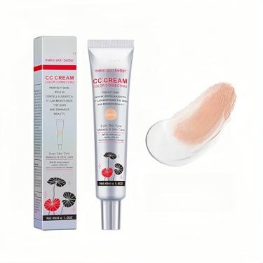 Imagem de MAEPEOR Creme CC Corretor de Cores 5 Cores Corretivo Facial Leve Multiuso com Acabamento Iluminador Acalma e Hidrata a Pele (02 Luzes)