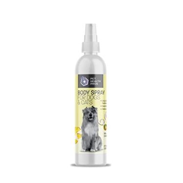 Imagem de Pet Health Pros Spray desodorizante para cães e gatos – Spray de colônia para cães de longa duração – Perfume desodorizante de colônia e spray para cães – Desodorizante para cães Pina Colada – 227 g