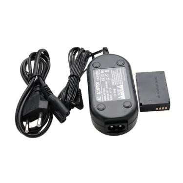 Imagem de HangTon Adaptador de alimentação CA de bateria falsa LP-E12 para câmera Canon EOS M M2 M10 M50 M100 M200 SX70HS Rebel SL1