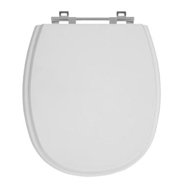 Imagem de Tampa Vaso Fast Cinza Real Bacia Deca Mdf Laqueado Cinza