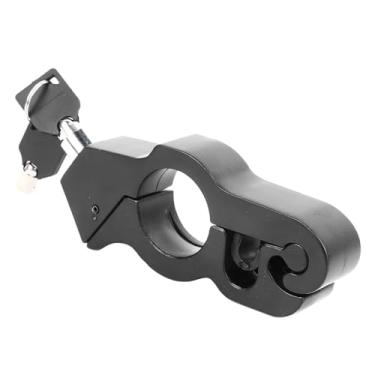 Imagem de Zhjvihx Trava do Guidão, o Acelerador Universal Preto Estrutura de Liga de Trava de Impacto Resistência Ao Efeito Anti -roubo para Motocicleta Elétrica de Bicicleta