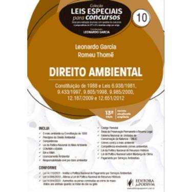 Imagem de Leis Especiais Para Concursos - Direito Ambiental