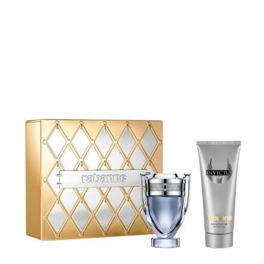Imagem de Kit Rabanne Invictus Masculino - Eau De Toilette 50ml + Sg 100ml