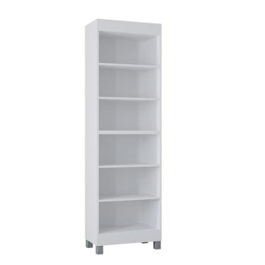 Imagem de Estante Livreiro Versati Moderna Resistente E Prática Branco