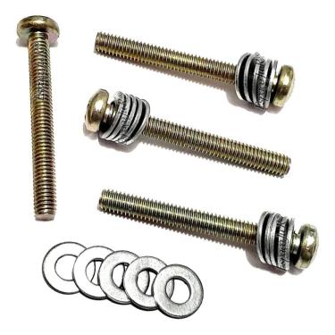 Imagem de 3X Parafuso M4 26-28 30 35Mm Suporte Tv Samsung 32 Vesa 100X