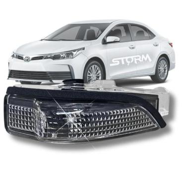 Imagem de Seta Pisca Corolla Ano 2014 a 2019 Lado Esquerdo Motorista Retrovisor 