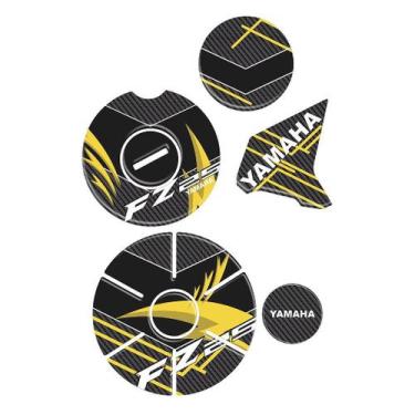 Imagem de Adesivo Protetor Tank Pad Resinado Compatível com Moto Fz25 2017 a 202