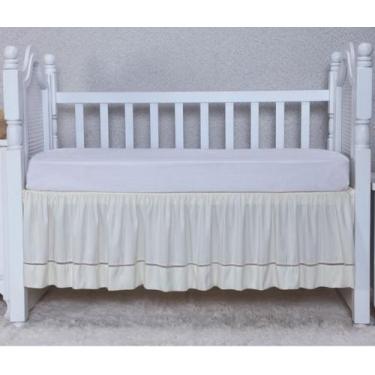 Imagem de Saia para berço nacional e americano - outros, PALHA