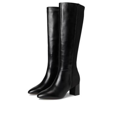 Imagem de Johnston & Murphy Bota feminina Vicki cano alto, Preto, 36