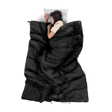 Imagem de Depisuta Sacos de Dormir para Adultos, 3 a 4 Temporadas Quentes Clima Frio Sacos de Acampamento Leves, Enchimento de Algodão, Máquina Lavável, Portátil Com Saco de Compressão (Para outono e inverno)