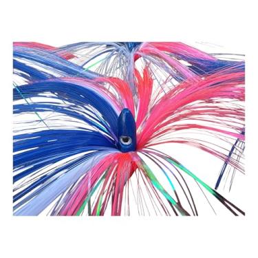 Imagem de Geronimo Islander Lure Islander Lure 35,4 g 8 polegadas - Mahi, Wahoo, Atum (4 - Azul/Rosa/Branco)