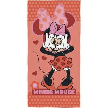 Imagem de Toalha De Banho Personagens Infantil 70x140 Lepper, MINNIE 01