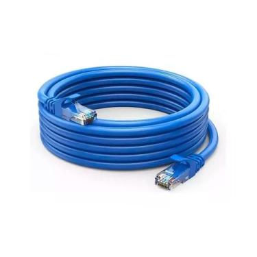 Imagem de Cabo de rede Cat 6 10 m RJ45 Lan Ethernet para transferência de dados 