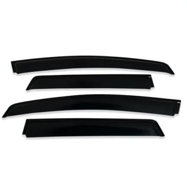 Imagem de GRJQRKHZ Defletor de janela lateral do carro para H&onda Shuttle 2015-2021 Weathershied viseira de porta vento sol proteção chuva janela lateral defletores de vento