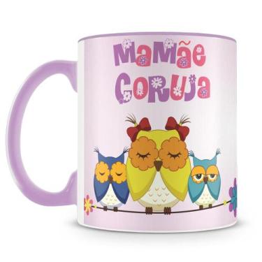 Imagem de Caneca Personalizada Mamãe Coruja com Foto - Presente Especial - Amo C