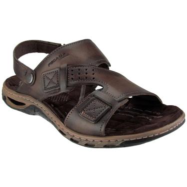 Imagem de Sandália Pegada Anilina Cravo 131662 Masculina