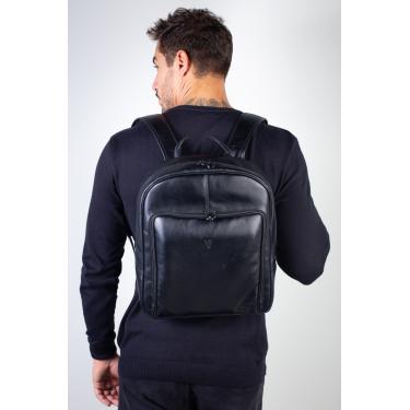 Imagem de Mochila masculina de couro italiano Steve
