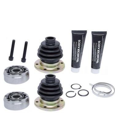 Imagem de Par Junta Homocinética Deslizante Axios Dianteira Saveiro 1989 A 2009,