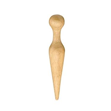 Imagem de HIC Harold Import Co. Pilão para chinois, em forma de cone, madeira, 20 cm, natural