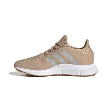 Imagem de adidas Originals Swift Run 1.0 Tênis feminino, Arenito quente/prata metálico/branco, 37