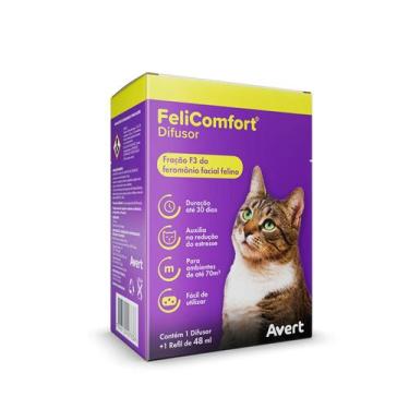 Imagem de FeliComfort Difusor e Refil para Gatos 48 ml - Avert