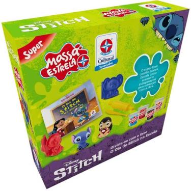 Imagem de Livro o Dia de Stitch na Escola Massinha de Modelar Estrela