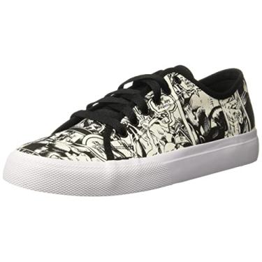 Imagem de DC Deadpool Court Graffik Tênis de skate masculino, Preto/branco/vermelho, 39