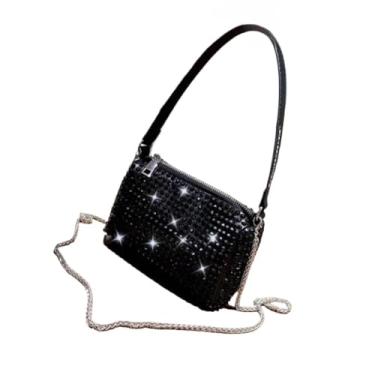 Imagem de Bolsa Feminina Pequena De Mão E Ombro Estilo Casual Elegante Para Dia A Dia E Passeios (Preto1001)