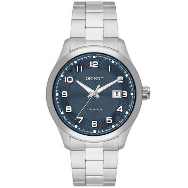 Imagem de Relógio Orient Masculino Ref: Mbss1517 D2sx Casual Solar Prateado
