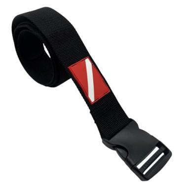 Imagem de Pegciuho Cinto de Mergulho de Liberação Rápida de 1,3 M, em Polipropileno Reforçado, para Equipamento de Mergulho Autônomo, com Snorkel de 5 Cm, Amarelo