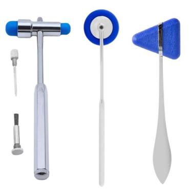 Imagem de Kit Martelo Buck Babinski Taylor Reflexo Neurologico - Love Saude, INO