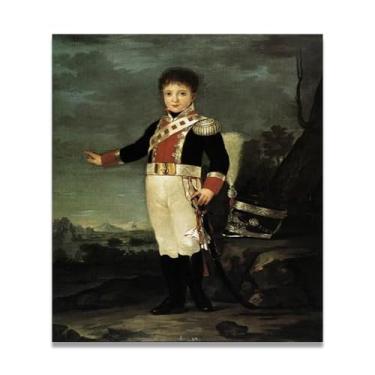 Imagem de LKXGRRSFG Vitality And SpiritFrancisco De Goya Tela de arte romântica - inspirada pelo mestre que moldou a arte moderna 50 x 70 cm sem moldura