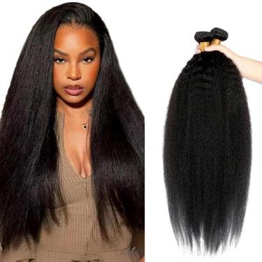 Imagem de Pacotes de cabelo DiexRlamx Yaki Straight 100% Brazilian Remy