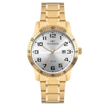 Imagem de Relógio Technos Masculino Militar Dourado - 2115uat/1k