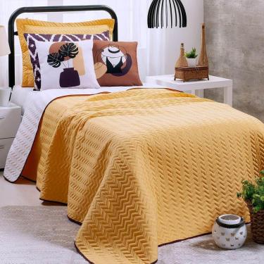 Imagem de Cobre Leito Solteiro Colorful Dupla Face 200 Fios 5 Peças Summer Soul