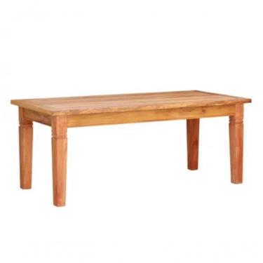 Imagem de Mesa De Jantar 2,5 M Madeira De Maciça - Natural