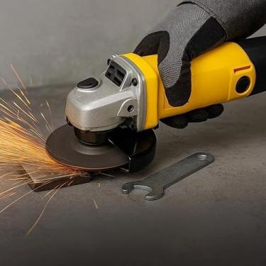 Imagem de Esmerilhadeira Profissional Potente 4 12 Polegadas 650W 127V Uso Residencial Industrial
